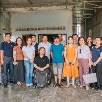U.S. Embassy and NACCET delegation visits inclusion 2B project implementation sites